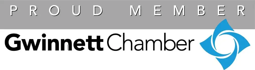Gwinnett Chamber of Commerce proud member badge