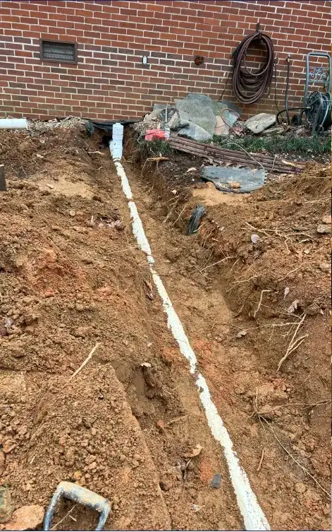 Fresh copper repiping inside a home — plumbing services by Stars and Pipes Plumbing Atlanta