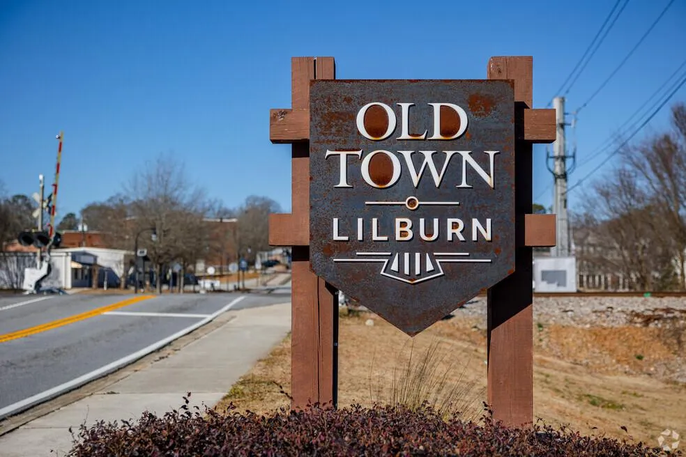 Lilburn Georgia town sign